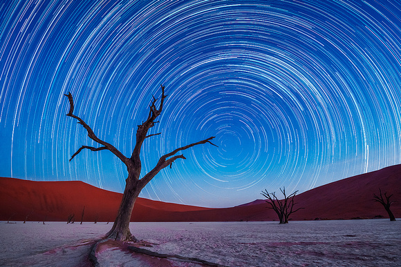 Star Trails, Deadvlei, Namibia