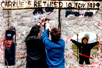 Berlin Wall Triptych
