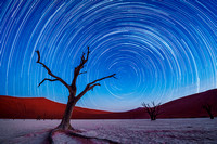 Star Trails, Deadvlei, Namibia