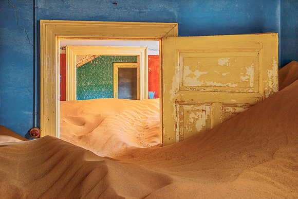 Sand Filled Rooms I, Kolmanskop, Namibia