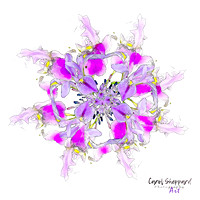 Reality Altered WSWM Orchid Flower Mandala-