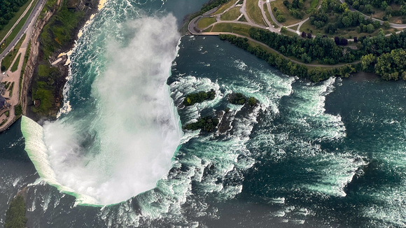 Niagara Falls from above